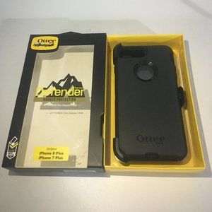 Otterbox Heavy Duty Case Shockproof For iPhone 8 Plus iPhone 7 Plus Black
